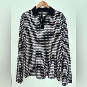 Chrome Hearts Multicolor Striped Polo Shirt